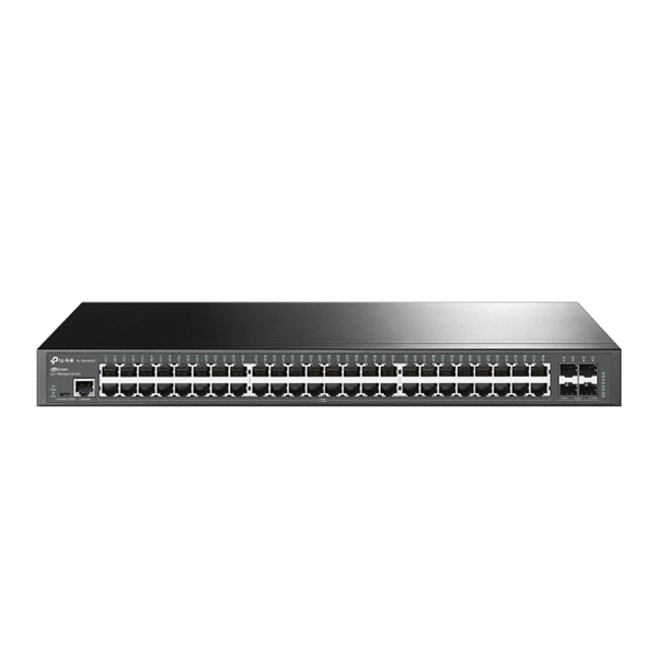 TL-SG3452X switch gestionable l2 tp-link tl-sg3452x 48p giga l2-mas 4 ranuras 10g sfp-puerto de consola rj45-micro-usb rack 1u 19p