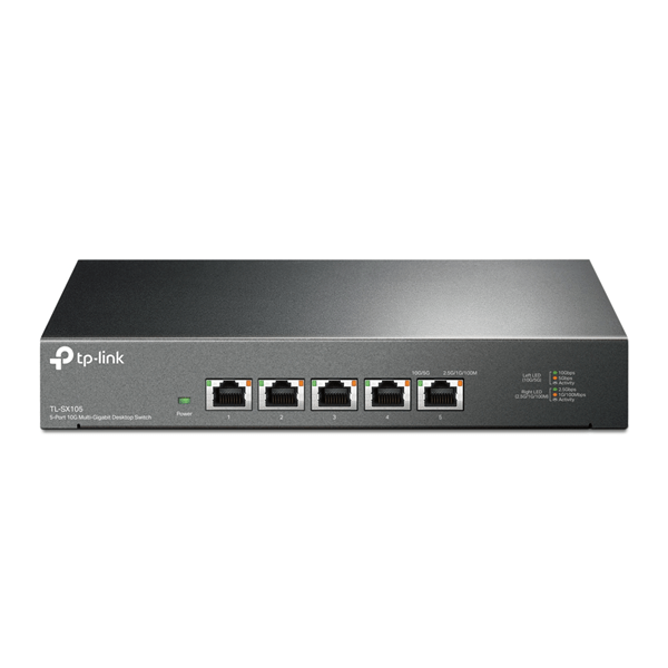 TL-SX105 5-port 10g multi-gigabit desktop switch 5 10g rj45 por ts