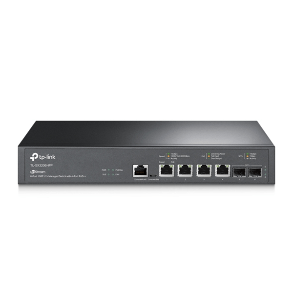 TL-SX3206HPP switch gestionable l2-tp-link tl-sx3206hpp 4p 10ge poe--200w 2p sfp-10gbps