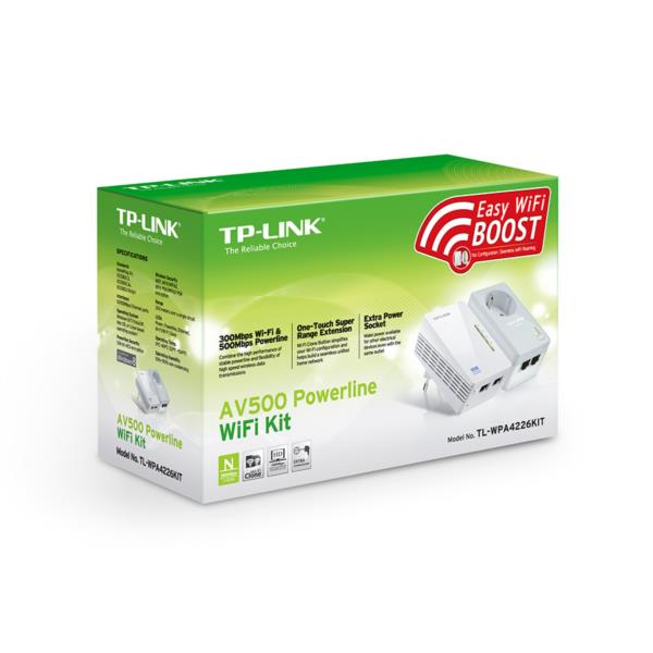 TL-WPA4226_KIT powerline wifi tp link av600 kit 2 uds
