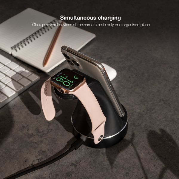 TQCD02W base carga tooq inalambrica apple watch iphone smartp