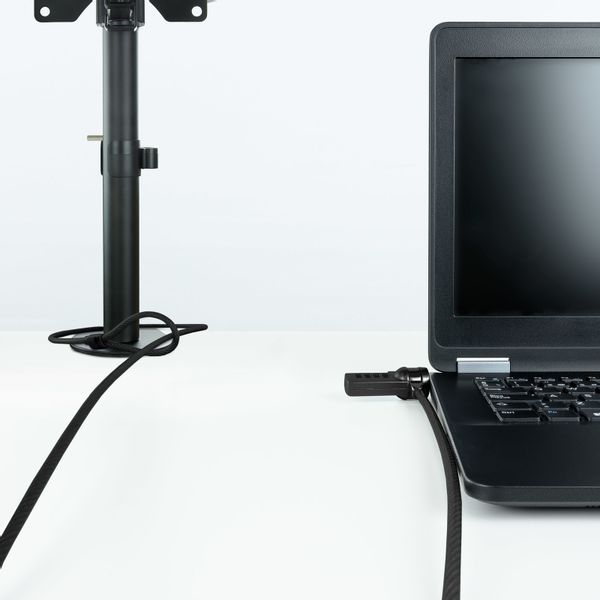TQCLKC0015-G cable de seguridad portatiles monitores televisiones tooq tqclk0015 g con combinacin 4 digitos 1