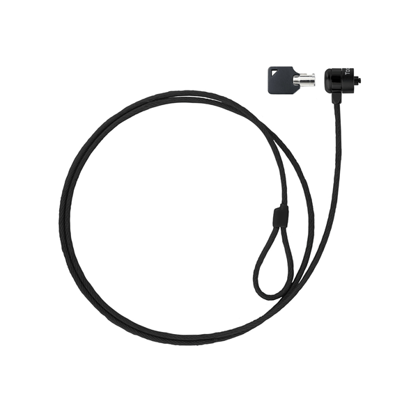 TQCLKC0025-G tooq cable de seguridad con llave portatiles gris