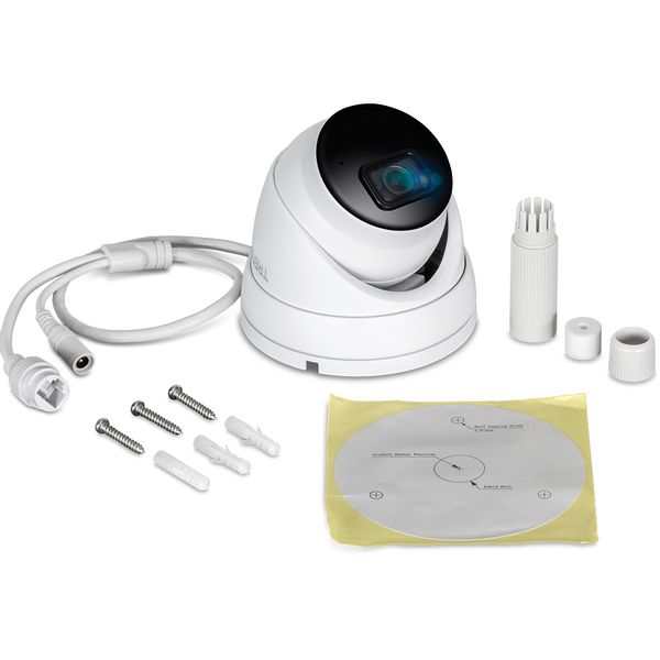 TV-IP1515PI indoor outdoor 5 mp poe day night dome network came ra