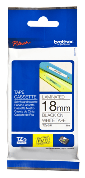 TZE241 tze 241 laminated tape 18mm 8m