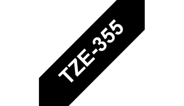 TZE355 ribbon black white f p touch 2420pc