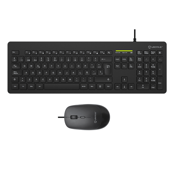 UK505443 unykach kit teclado raton combo pro mk211 slim