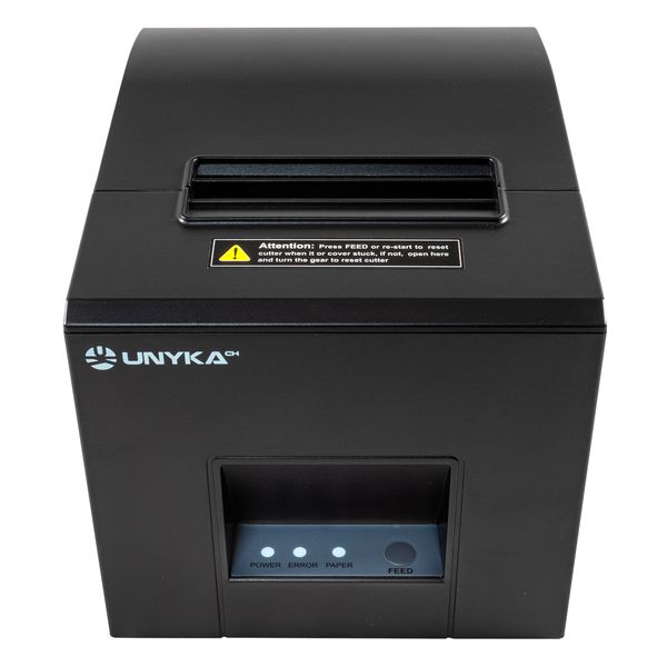 UK56007 tpv impresora unycach termica pos uk56007 80mm conexion lan . usb y serie rj11 rj12 color negro