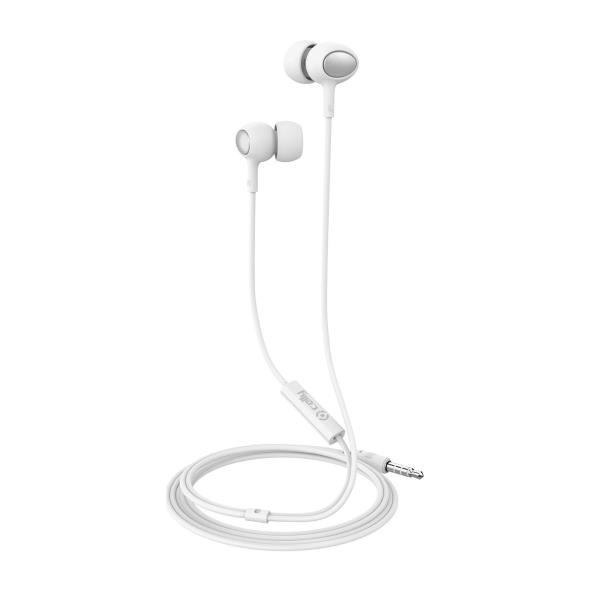 UP500WH celly auriculares up500 jack 3 5 stereo con microfono blanco
