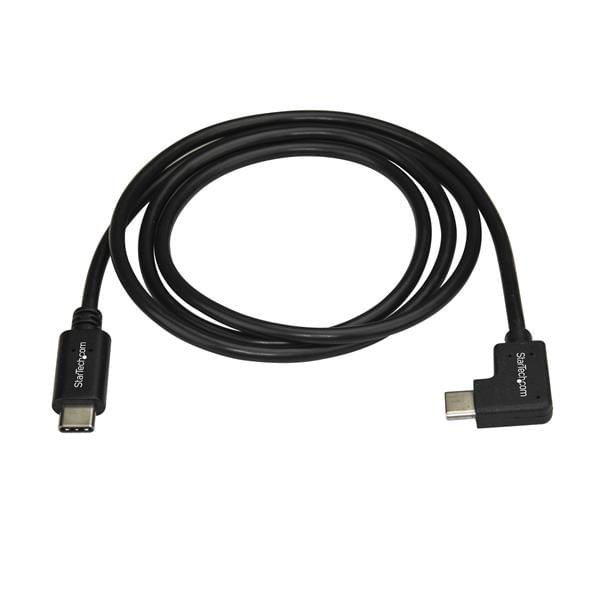 USB2CC1MR cable usb startech usb c a usb c acodado a la derecha 1m