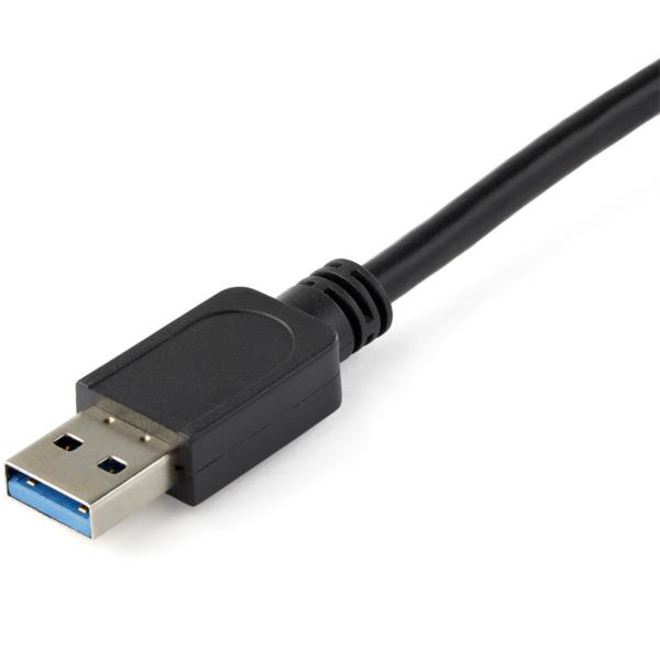 CableCreation Adaptador USB 3.0 a HDMI con DisplayLink, adaptador de  gráficos de pantalla externa USB compatible con Windows 11,10 y macOS, negro