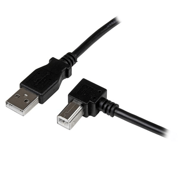 USBAB2MR 2m usb 2.0 a to right angle b cable m-m