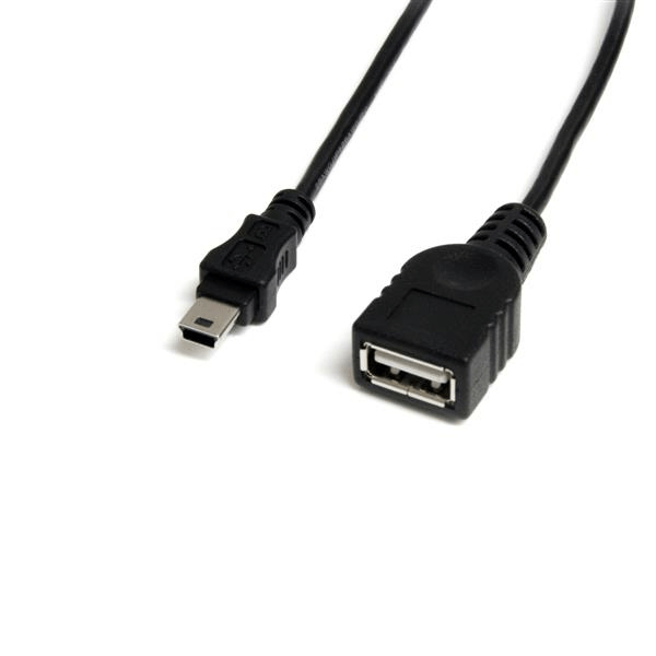 USBMUSBFM1 1 ft mini usb 2.0 cable-usb a