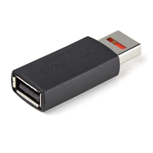 USBSCHAAMF secure charge usb data blocker usb a m f power only adapt er