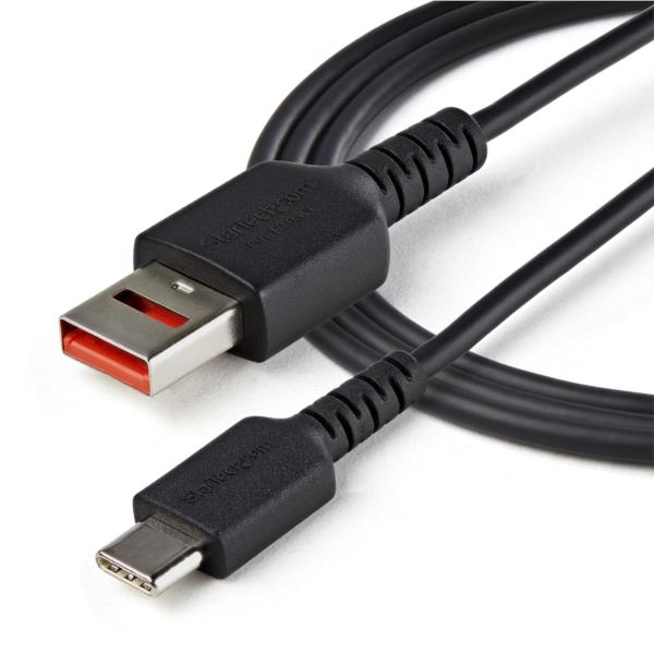 USBSCHAC1M 1m secure charging cable usb a to usb c data block er