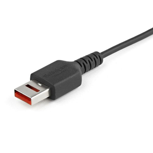 USBSCHAU1M 1m secure charging cable usb a to micro usb data block er
