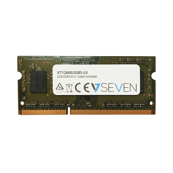 V7128002GBS-LV memoria ram portatil ddr3 2gb 1600mhz 1x2 v7 2gb ddr3 pc3l 12800 1600mhz so dimm modulo de memoria v7128002gbs lv