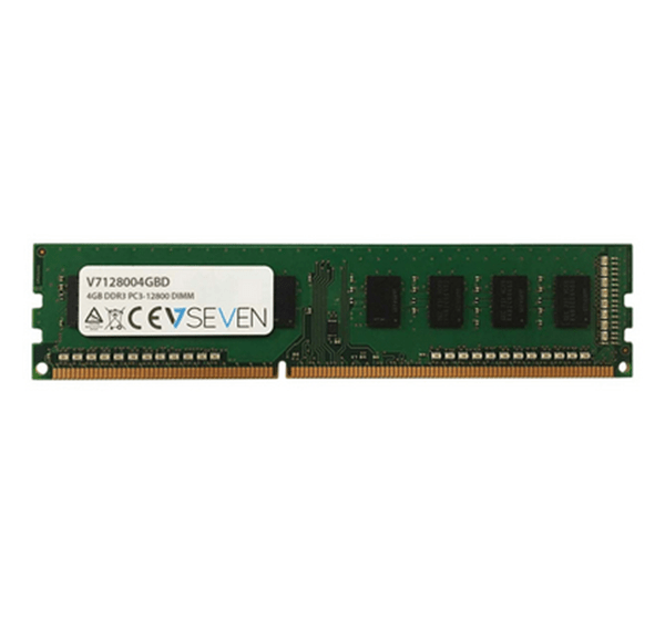 V7128004GBD memoria ram ddr3 4gb 1600mhz 1x4 cl11 v7 4gb ddr3 pc3-12800-1600mhz dimm desktop modulo de memoria-v7128004gbd