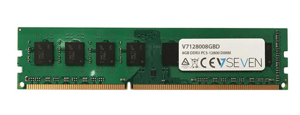 V7128008GBD memoria ram ddr3 8gb 1600mhz 1x8 v7 8gb ddr3 pc3-12800-1600mhz dimm desktop modulo de memoria-v7128008gbd