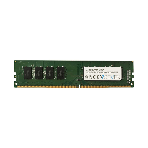 V71920016GBD memoria ram ddr4 16gb 2400mhz 1x16 cl17 v7 16gb ddr4 pc4-19200-2400mhz dimm modulo de memoria-v71920016gbd