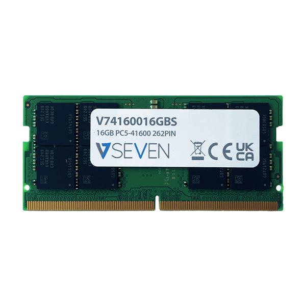 V74160016GBS memoria ram portatil ddr5 16gb 5200mhz 1x16 cl42 v7 v74160016gbs