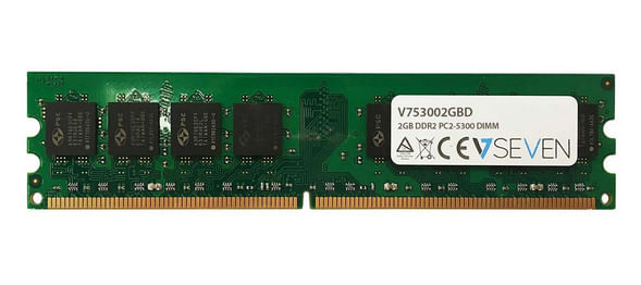 comestible densidad frecuentemente V753002GBD memoria ram ddr2 2gb 667mhz 1x2 v7 2gb ddr2 pc2-5300 667mhz dimm  desktop modulo de memoria-v753002gbd