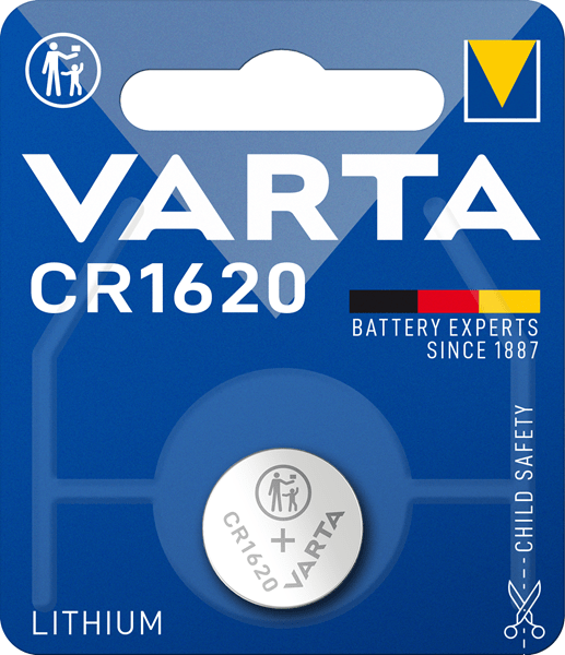 VARTA-CR1620 varta pila boton cr 1620 litio 3v plata