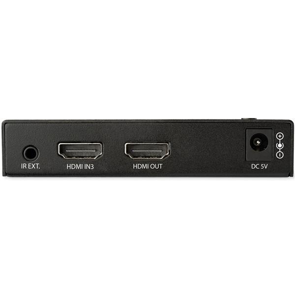 VS421HDDP 4 port hdmi video switch 3xhdmi 1x displayport 4k 60 hz