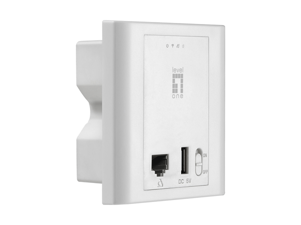WAP-6221 punto de acceso interior wifi level one wap-6111 300n poe para montaje en pared caja 86mmx86mm puerto usb carga