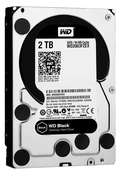 WD2003FZEX disco duro 2tb wd sata3 64mb caviar black wd2003fzex