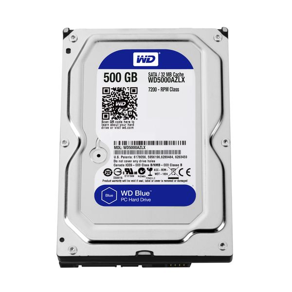 Groseramente Apariencia Anormal WD5000AZLX disco duro 500gb 3.5p western digital blue serial ata iii