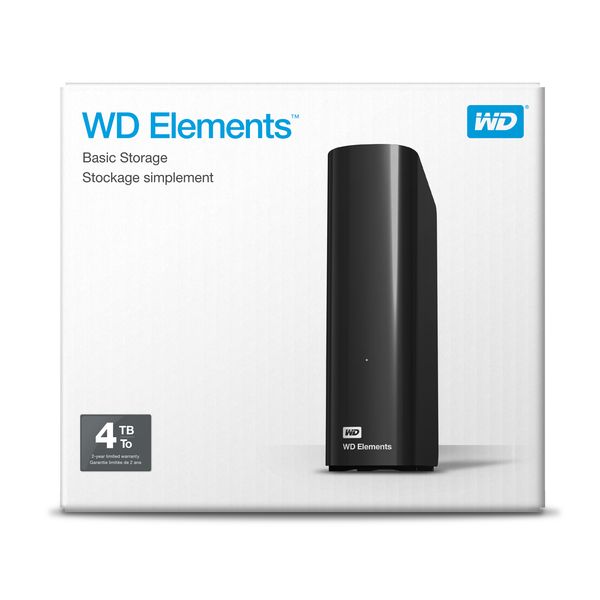 WDBWLG0040HBK-EESN disco duro externo 4tb western digital elements 3.5 usb 3.0