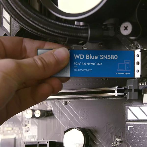 WDS100T3B0E disco duro ssd 1000gb m.2 western digital bluesn580 4150mb s pci express 4.0 nvme