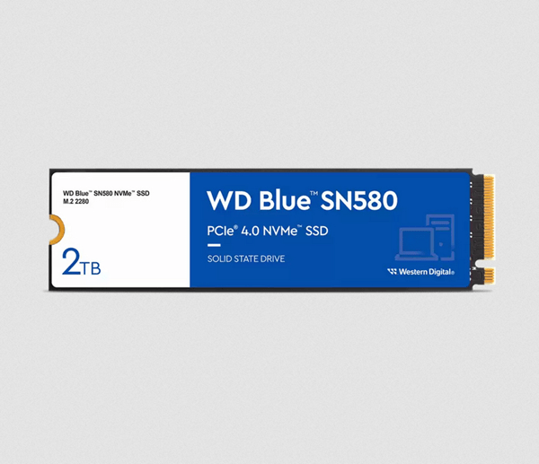 WDS200T3B0E disco duro ssd 2000gb m.2 western digital bluesn580 4150mb-s pci express 4.0 nvme