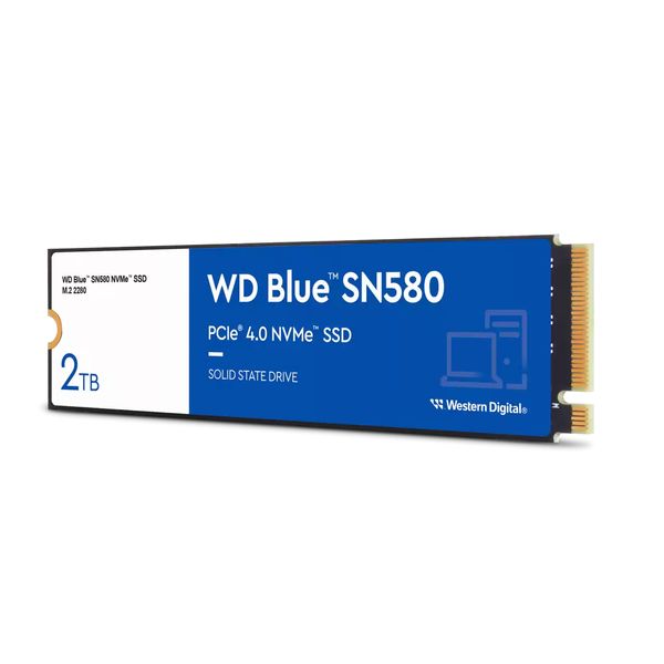 WDS200T3B0E disco duro ssd 2000gb m.2 western digital bluesn580 4150mb s pci express 4.0 nvme