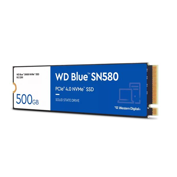 WDS500G3B0E disco duro ssd 500gb m.2 western digital bluesn580 4000mb s pci express 4.0 nvme