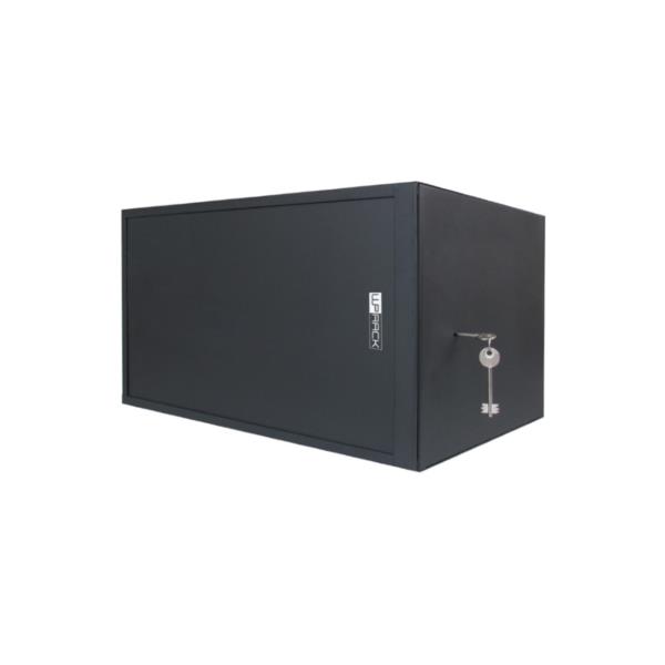 WPN-RWS-06504-B wp wall mount rack 19p rws series 6u wxdxh 560x400x400 mm. black ral 9005