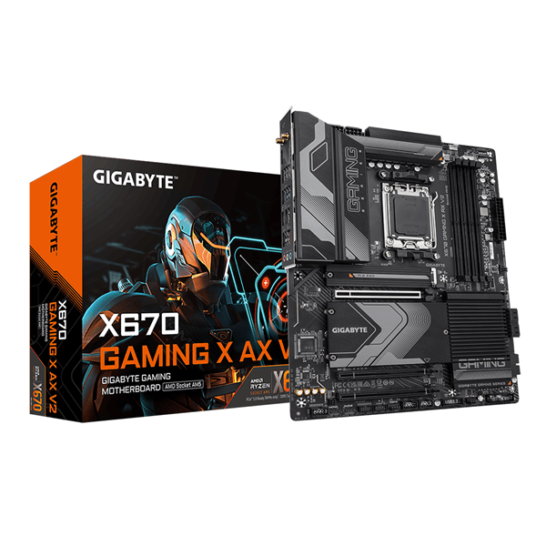X670 GAMING X AX V2 G10 placa amd gigabyte x670 gaming x ax v2 rev. 1.0 socket am5