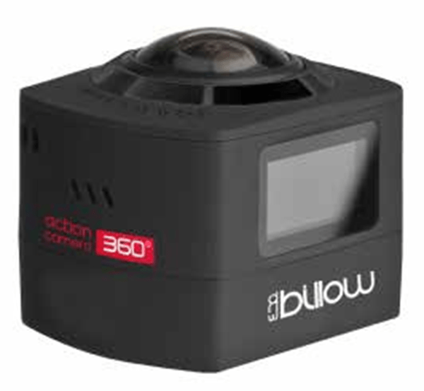 XS360PROB videocamara deportiva billow xs360prob 1080p sumergible 360-negro