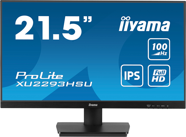 XU2293HSU-B6 monitor iiyama 21.5p-1920 x 1080-100hz-2.1mpx-250cd-fhd-169-hdmi-ipsled-negro