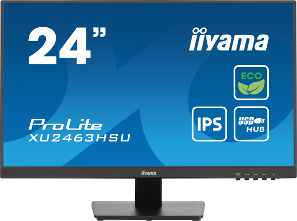 XU2463HSU-B1 monitor iiyama 24p-1920 x 1080-100hz-2.1mpx-250cd-fhd-169-hdmi-ipsled-negro