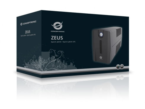 ZEUS01E sai 650va conceptronic 360w proteccion puerto lan modem