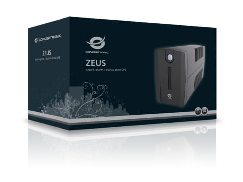 ZEUS02E sai 850va conceptronic 480w proteccion puerto lan modem
