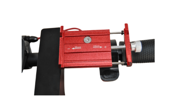 ZM112-ROJO soporte metalico para moviles zwheel-instalacion en manillar-rojo